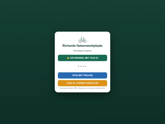 Richards_fietsenwerkplaats_LEVERANCIERS_POLITIE_HERSTELD screenshot