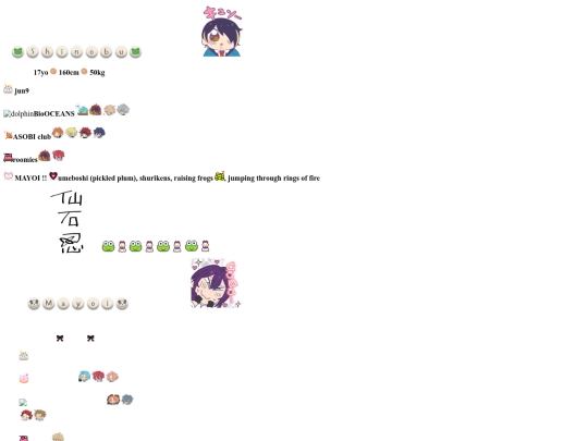 mayoshinomoment/profiles screenshot