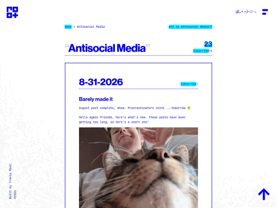 antisocialmedia screenshot