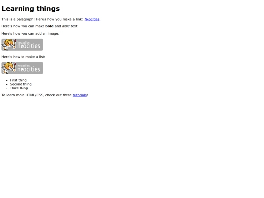 index screenshot