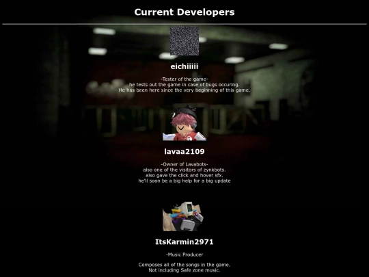 developers screenshot