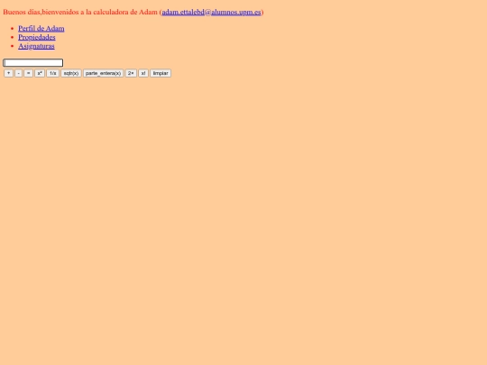 calculadora screenshot