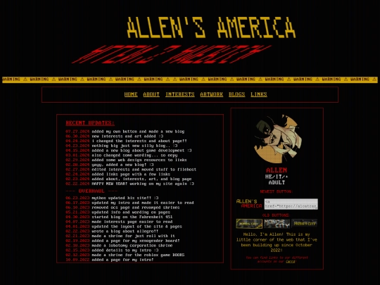 islands/allensamerica screenshot