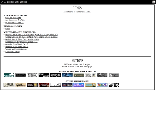 islands/dec25th1999/links screenshot
