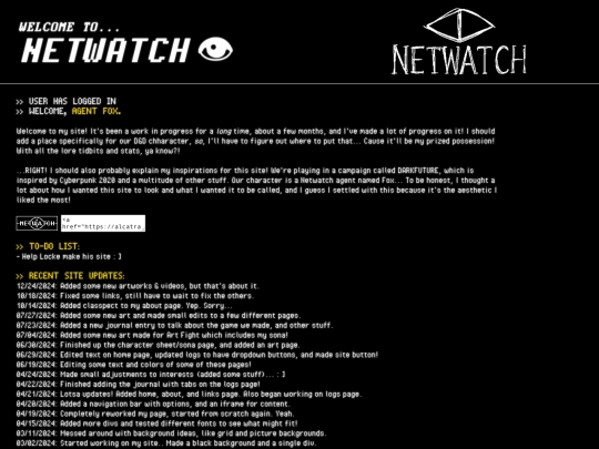 islands/netwatch/home screenshot