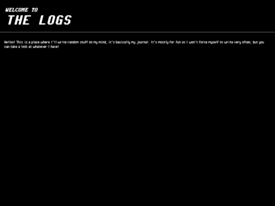 islands/netwatch/journal screenshot