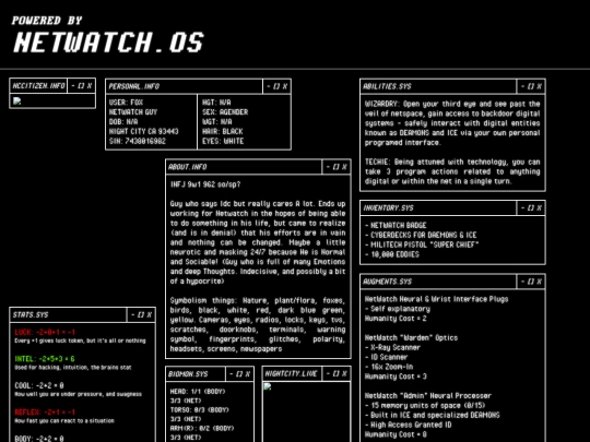 islands/netwatch/sona screenshot