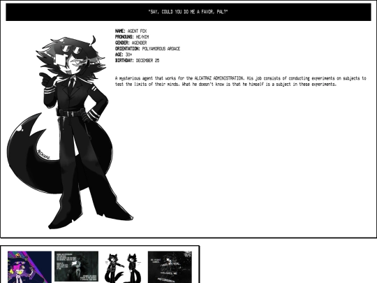 projects/characters/agent screenshot