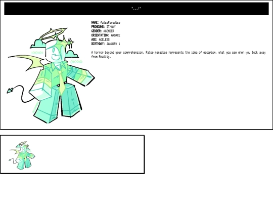 projects/characters/falseParadise screenshot