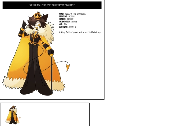 projects/characters/grandiose screenshot