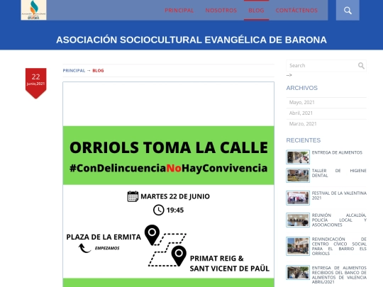 blog screenshot