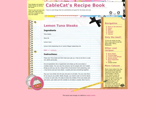 Recipe Pages/lemon-tuna-steaks screenshot