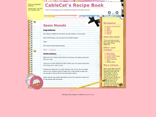 Recipe Pages/spam-musubi screenshot