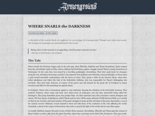 armenground/darkness screenshot