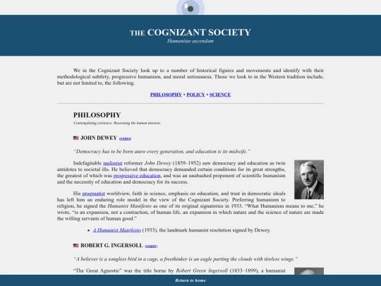 cognizant/thinkers screenshot