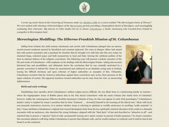 columbanus screenshot