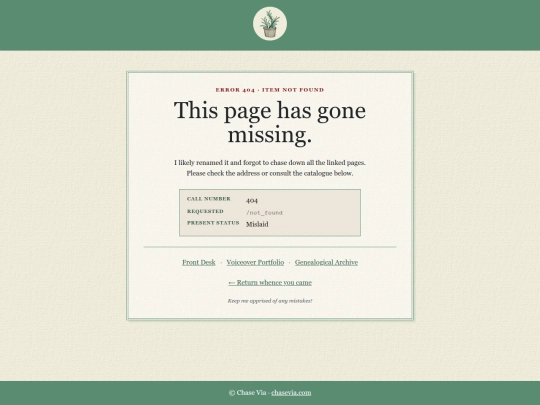 not_found screenshot