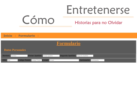 Formulario screenshot