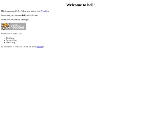 index screenshot