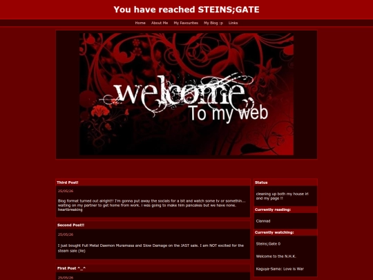 blog screenshot