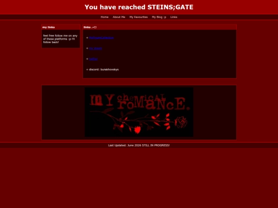 links screenshot