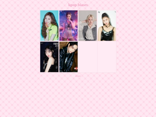 biases screenshot