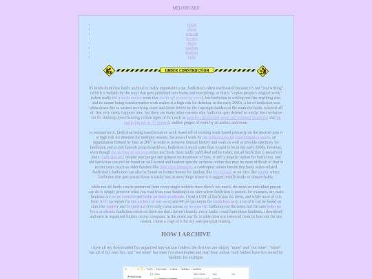 library/archiveyourfics screenshot