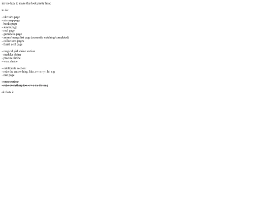 todo screenshot