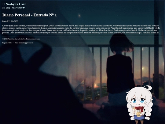 blog/1 screenshot