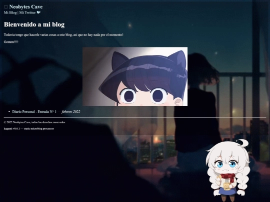 blog screenshot