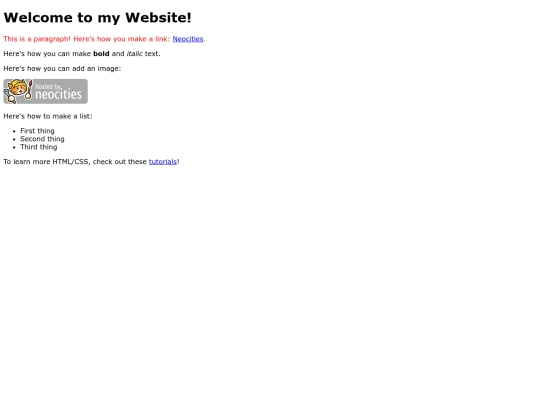 index screenshot