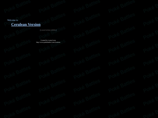 amber/cerulean screenshot