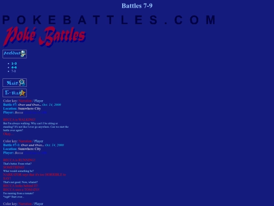 amber/cerulean/battles/b3 screenshot