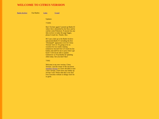amber/citrus/Citrus screenshot