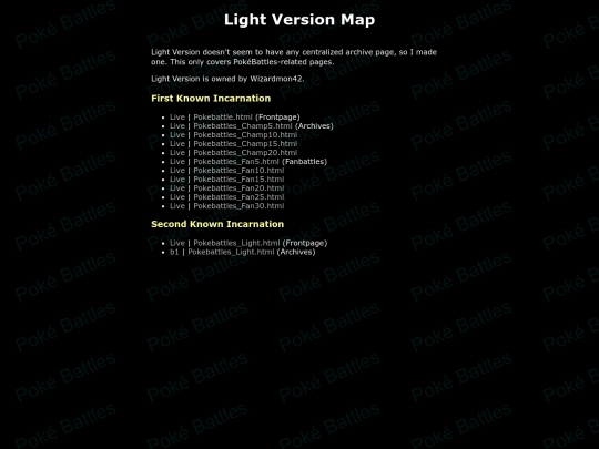 amber/light/sitemap screenshot