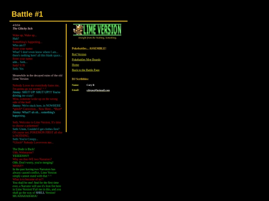amber/lime/Battle1 screenshot