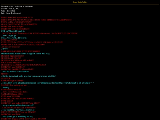 amber/nazgul/b1b5 screenshot