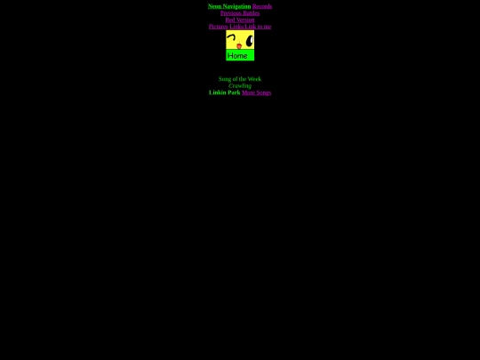 amber/neon/sidebar screenshot