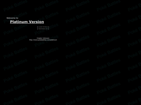 amber/platinum screenshot