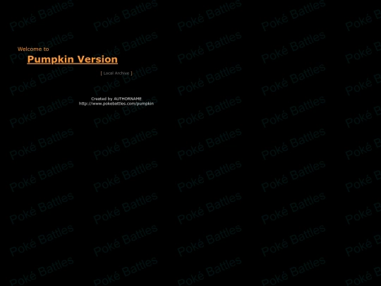 amber/pumpkin screenshot