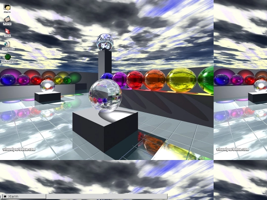 amber/shell/minimized screenshot