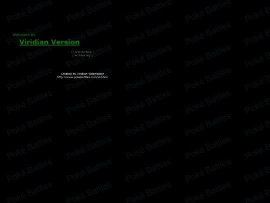 amber/viridian screenshot
