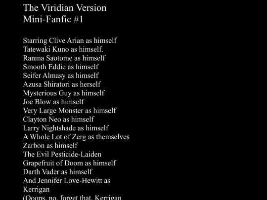 amber/viridianversion/Mini_Fic_One screenshot