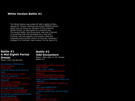 amber/white/battles/chiszar screenshot
