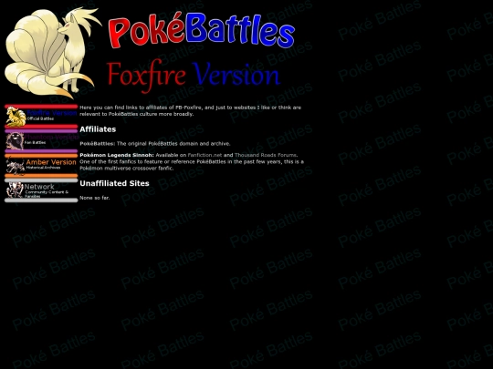 links screenshot
