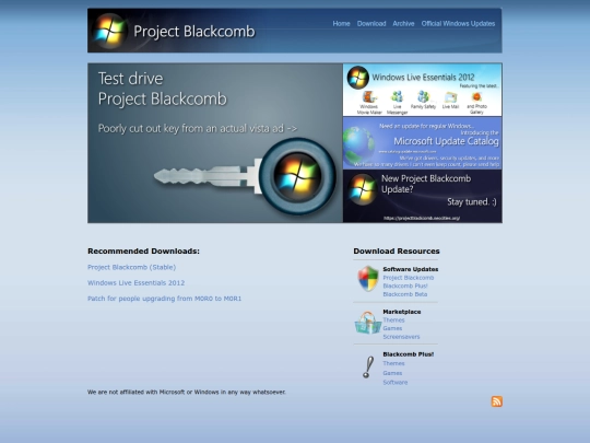 blackcomb screenshot