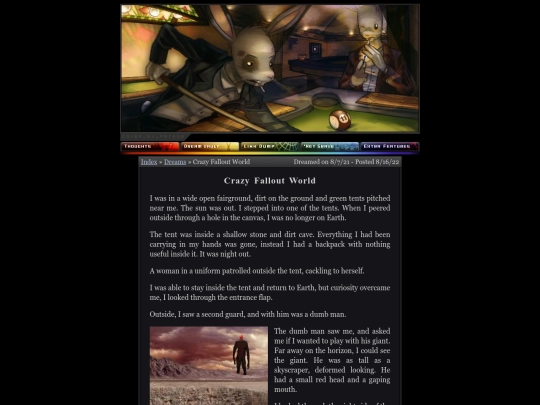 dreams/crazyfallout screenshot