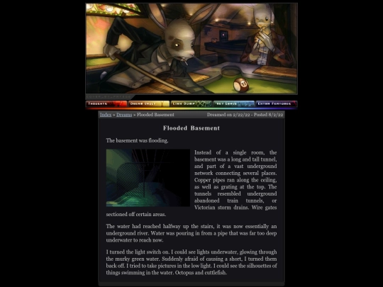 dreams/floodedbasement screenshot
