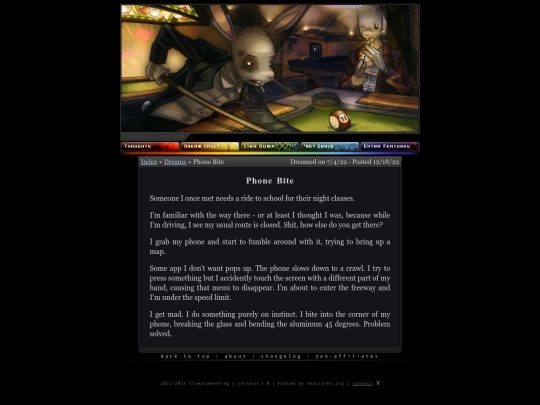 dreams/phonebite screenshot