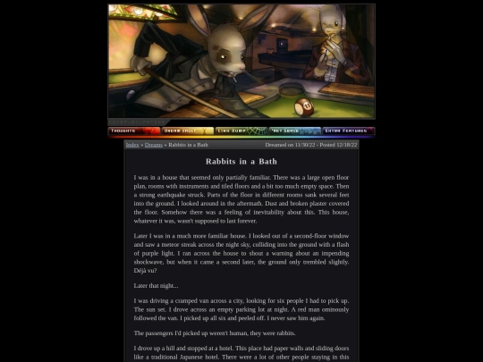 dreams/rabbitbath screenshot
